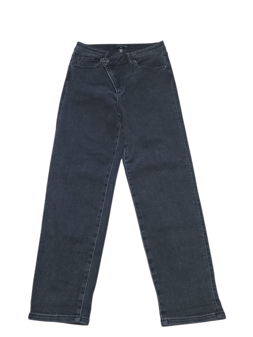 Risen New Crossover Girlfriend Jeans Black Distressed Straight Size 29 Punk Rock